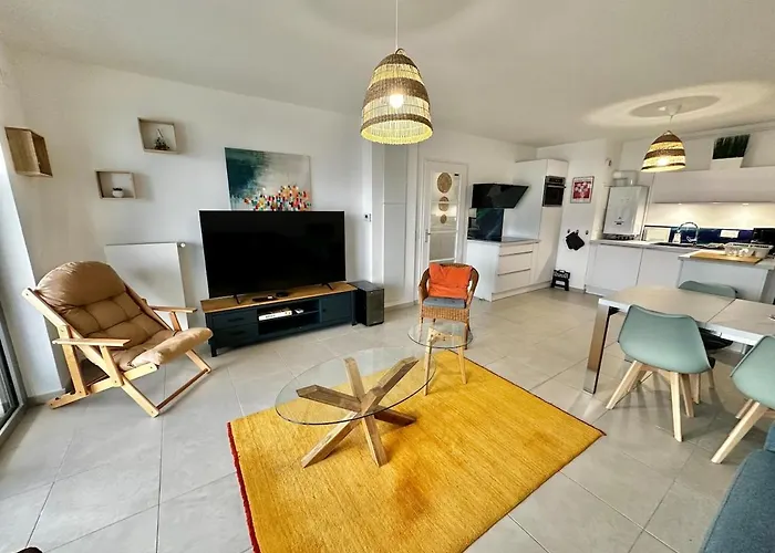 Alize - 6 Personnes Avec Parking A 2 Pas De La Appartement Berck